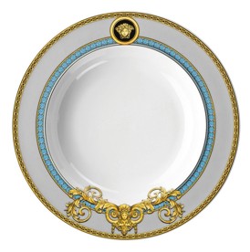 Versace, Prestige Gala Blue, Soup plate