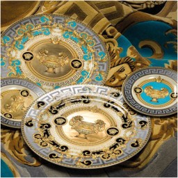 Versace, Prestige Gala Blue, Presentation plate