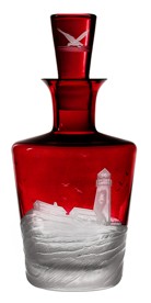 Artel, Golden Age of Yachting double old fashioned, Decanter, lighthouse