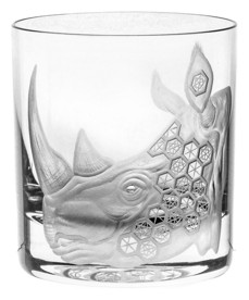 Artel, African Safari double old fashioned, Double old fashioned, rhinoceros