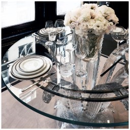 Lalique, Cactus tables, Round table without top