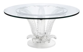 Lalique, Cactus tables, Coffee table without top