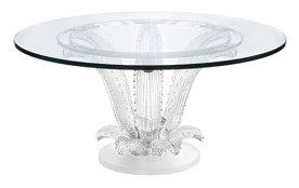 Lalique, Cactus tables, Coffee table without top