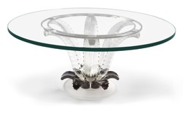 Lalique, Cactus tables, Coffee table without top