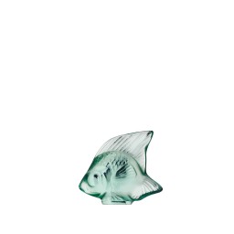 Lalique, Fish sculptures, Fish sculpture, mint green