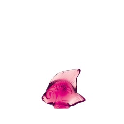 Lalique, Fish sculptures, Fish sculpture, fuchsia