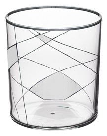 Lobmeyr, Neo double old fashioned, Dof tumbler light neo enamel painted x-vii-ii, white