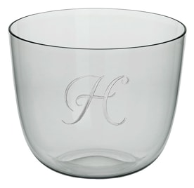 Lobmeyr, Alpha Colours, Water tumbler, engraved letter