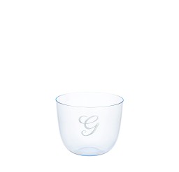 Lobmeyr, Alpha Colours, Water tumbler, engraved letter