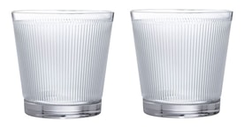 Lalique, Wingen, Set of 2 tumblers
