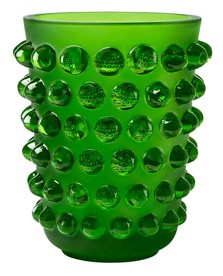 Lalique, Mossi vases, Vase, amazon green