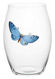 Lobmeyr, Balloon with butterflies, Convex tumbler