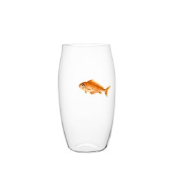 Lobmeyr, Balloon with fish, Beer tumbler