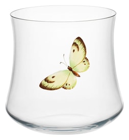 Lobmeyr, Balloon with butterflies, Double old fashioned tumbler