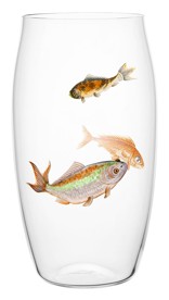 Lobmeyr, Balloon with fish, Beer tumbler