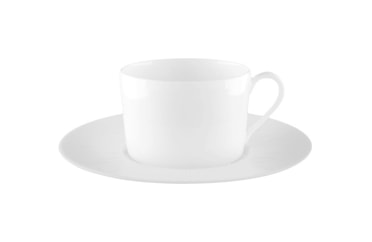Haviland, Infini white, Teacup and saucer