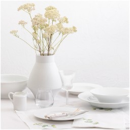 Haviland, Infini white, Sphere vase