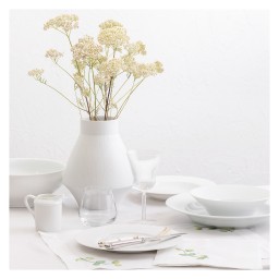 Haviland, Infini white, Medium candle holder