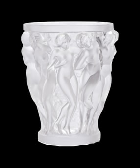 Lalique, Bacchantes vases, Small vase, clear