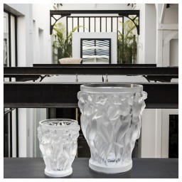 Lalique, Bacchantes vases, Small vase, clear