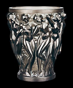 Lalique, Bacchantes vases, Small vase, bronze