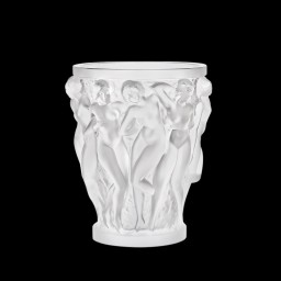 Lalique, Bacchantes vases, Vase, numbered vintage editon