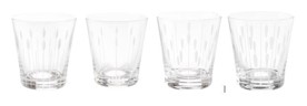 Lalique, Lotus tumblers, Set of 4 tumblers, 300 ml