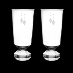 Reflections Copenhagen, Glasses, Set of 2 chelsea tall crystal glass