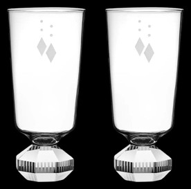 Reflections Copenhagen, Glasses, Set of 2 chelsea tall crystal glass