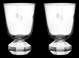 Reflections Copenhagen, Glasses, Set of 2 chelsea short crystal glass