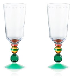 Reflections Copenhagen, Glasses, Set of 2 mayfair tall crystal glass