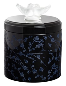 Lalique, Fleurs de cerisier boxes, Large box, black