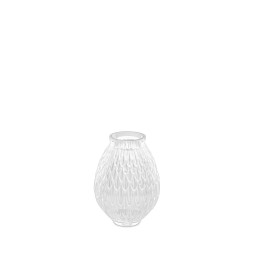 Lalique, Plumes vases, Small vase, clear