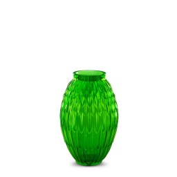 Lalique, Plumes vases, Vase, green meadow