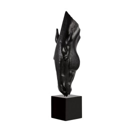 Lalique, Still water by Nic Fiddian Green, Large limited edition sculpture, black