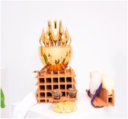 Christofle, Mood, MOOD GOLD 24-Piece Set
