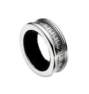 Christofle, Malmaison accessories, Wine drop ring