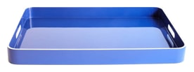 Von Gern Home, Trays and boxes, Large tray, navy & white edge
