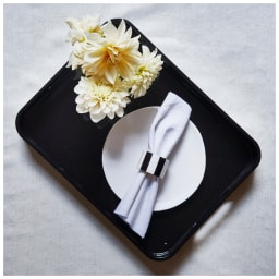 Von Gern Home, Trays and boxes, Large tray, black