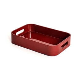 Von Gern Home, Trays and boxes, Large tray, red
