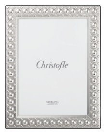 Christofle, Perles accessories, Picture frame 10x15, Sterling silver