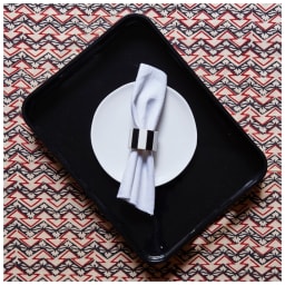 Von Gern Home, Trays and boxes, Large tray, black