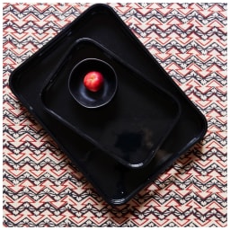 Von Gern Home, Trays and boxes, Large tray, black