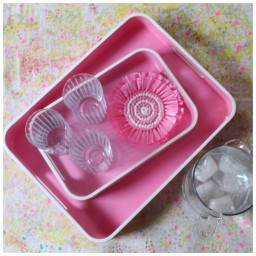 Von Gern Home, Trays and boxes, Medium tray, pink