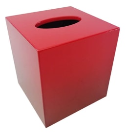 Von Gern Home, Trays and boxes, Tissue box, red ombre