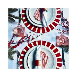 Von Gern Home, Napkin rings, Horn & lacquer napkin ring, red horn