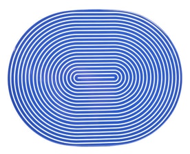 Von Gern Home, Stripe placemats and coasters, Stripe placemat, navy & white stripes