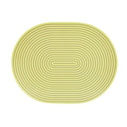 Von Gern Home, Stripe placemats and coasters, Stripe placemat, yellow & gray