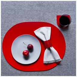 Von Gern Home, Lacquer placemats and coasters, Ombre placemat