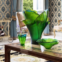 Daum, Ginkgo bowls, Green bowl